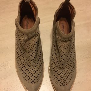 Jeffrey Campbell Shoes - Jeffrey Campbell Taupe Suede Booties Jeffrey Campbell Shoes - Jeffrey Campbell Taupe Suede Booties